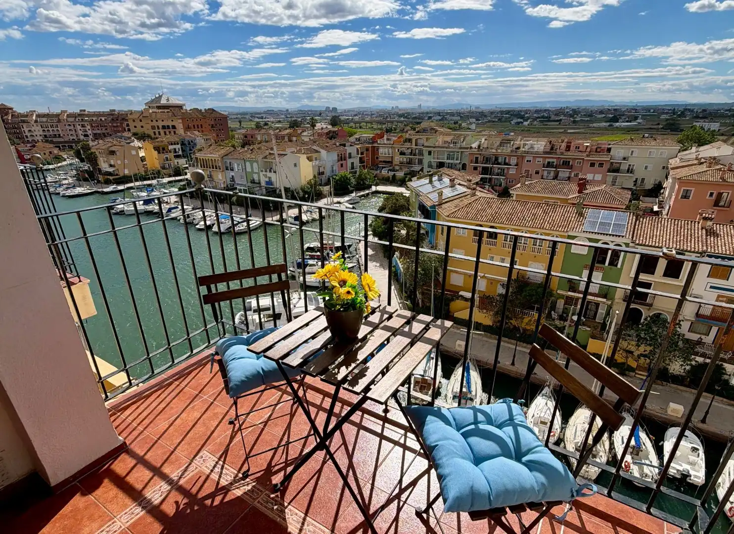 Balcony of Apartments for sale in Alboraya  with Air Conditioner and Storage room