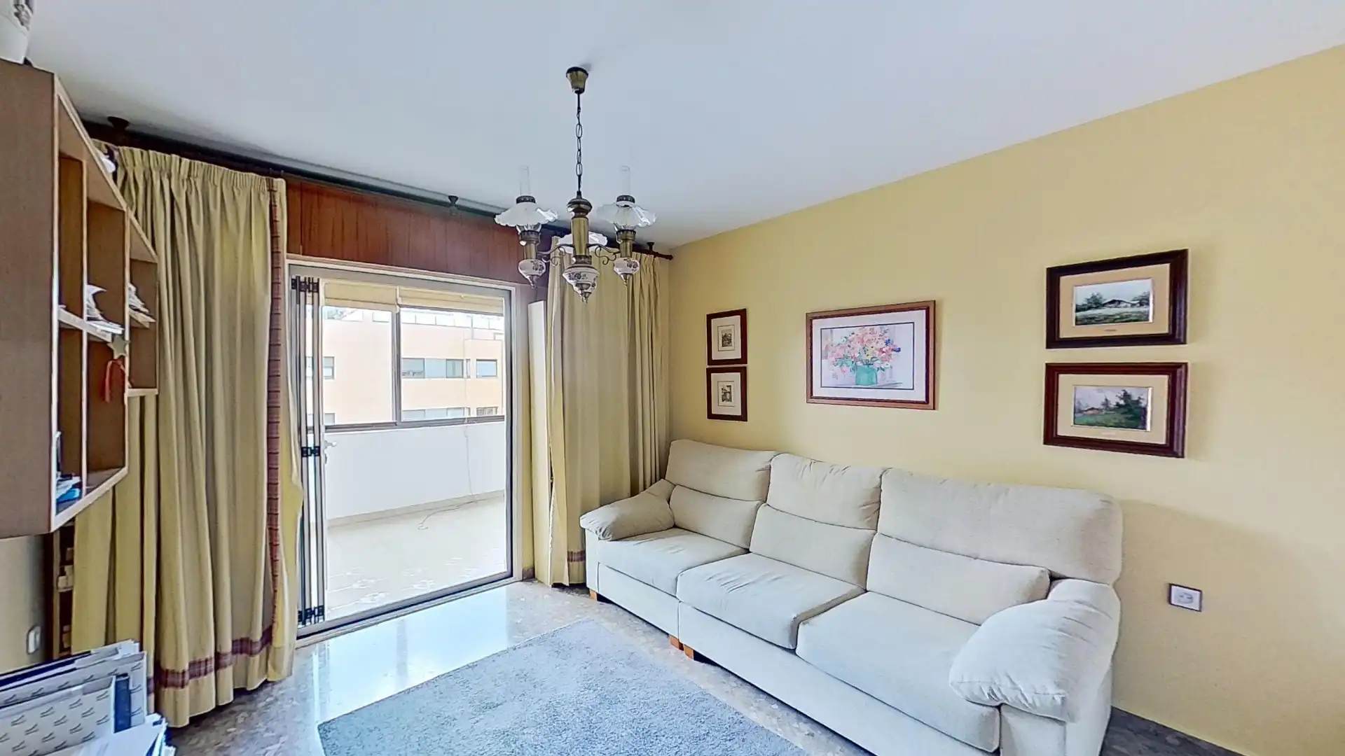 Sala de estar de Piso en venta en Málaga con Aire acondicionado, Trastero y Amueblado