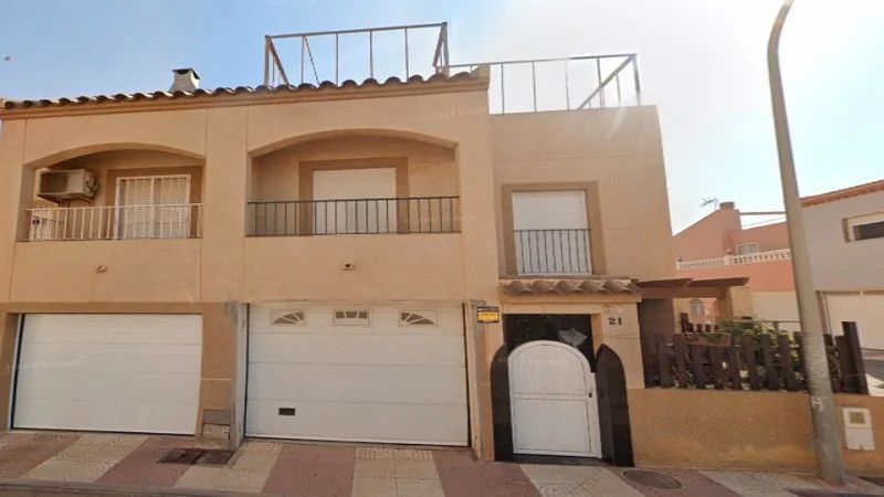 Exterior view of House or chalet for sale in Roquetas de Mar