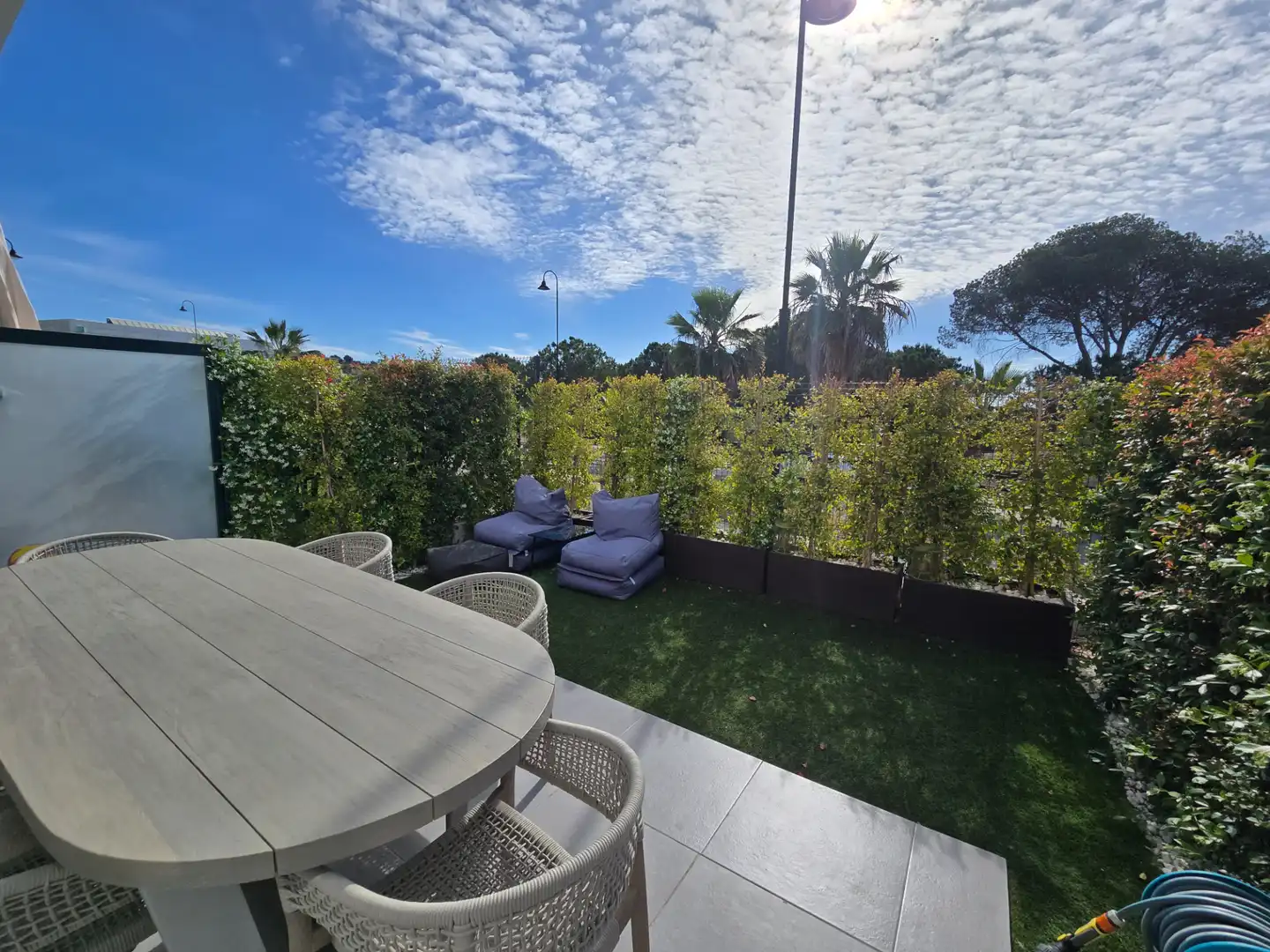 Terrassa de Casa adosada en venda en Mijas amb Aire condicionat, Jardí privat i Terrassa