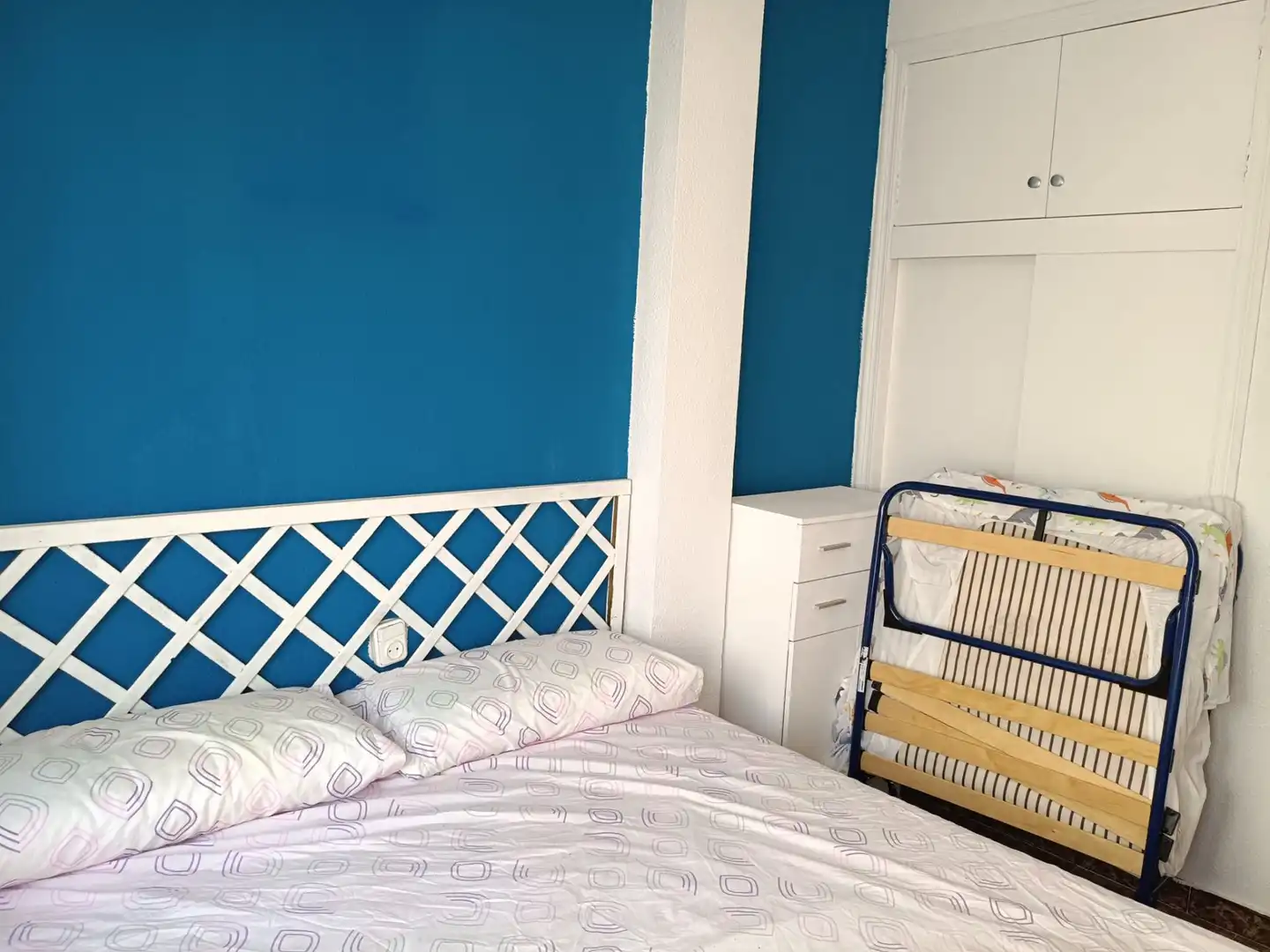 Schlafzimmer von Maisonette zum Verkauf in San Pedro del Pinatar mit Klimaanlage, Heizung und Privatgarten