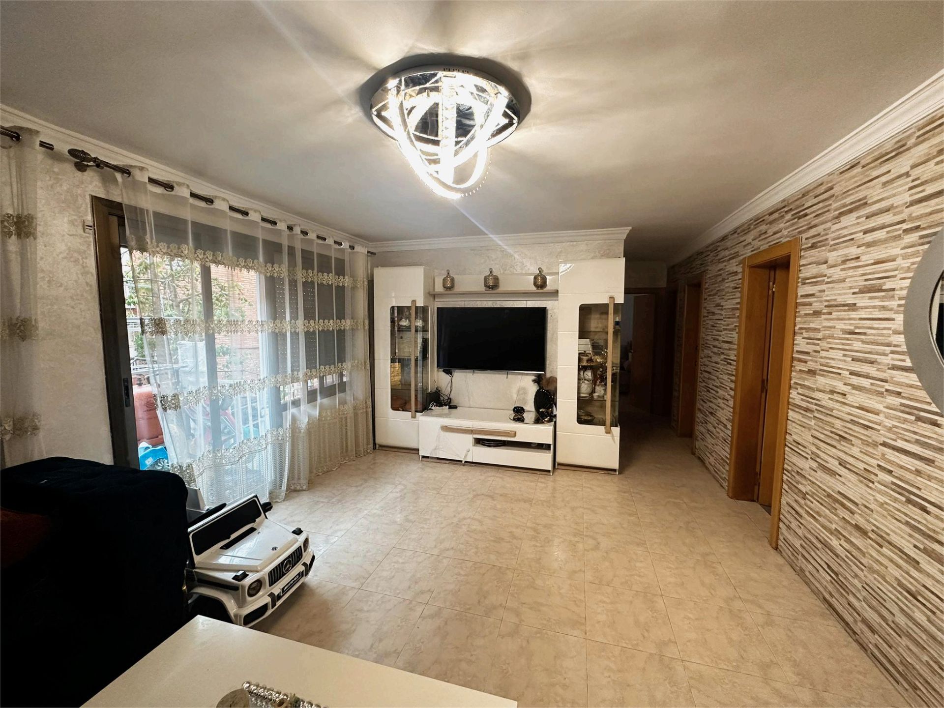 Sala d'estar de Pis en venda en Terrassa amb Balcó