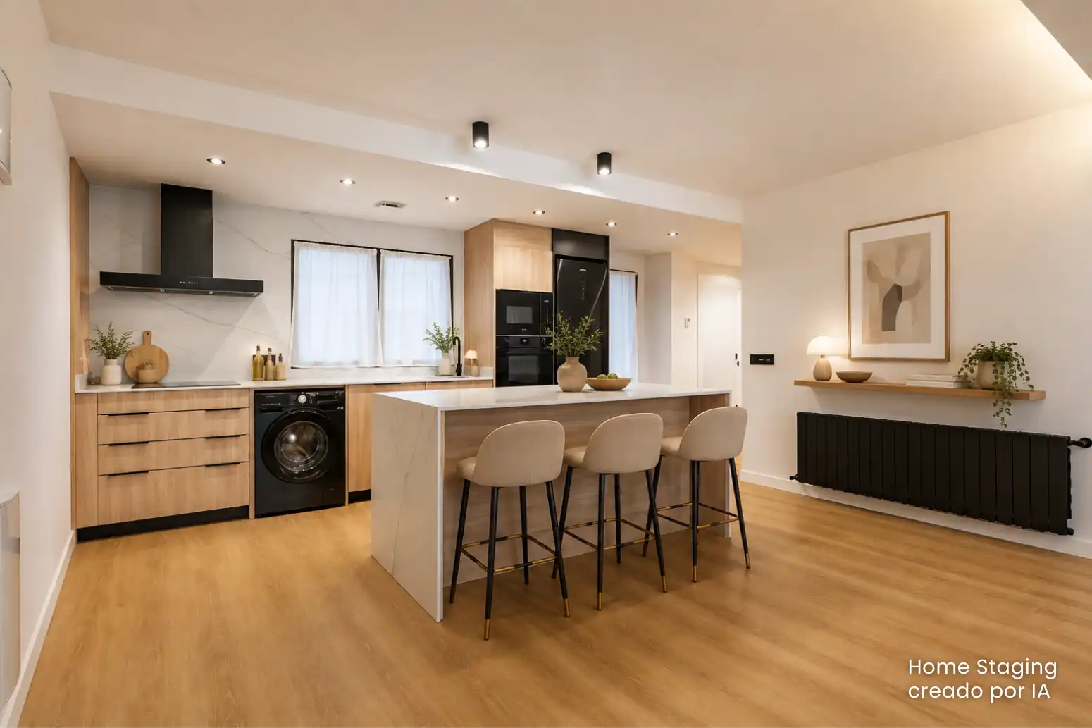 Kitchen of Flat for sale in Gijón   with Heating