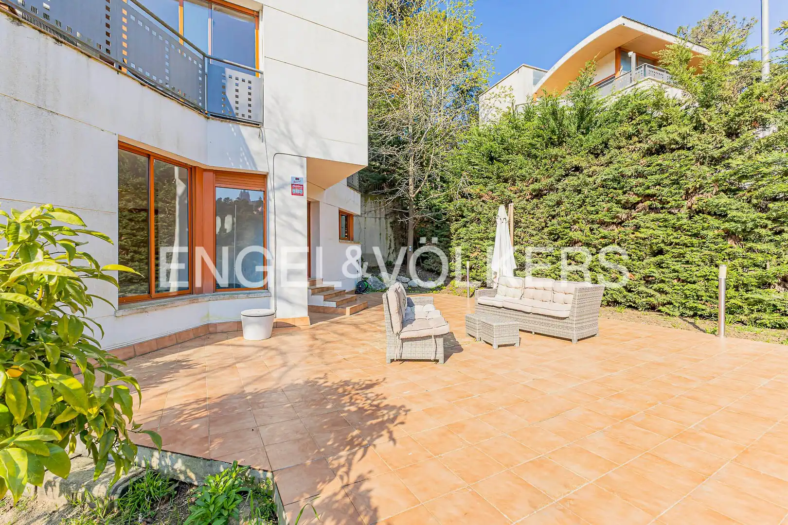 Terraza de Casa o chalet de alquiler en Barcelona con Aire acondicionado, Calefacción y Jardín privado