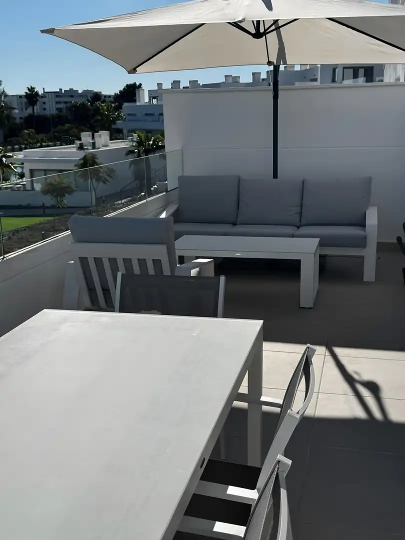 Terrace of Apartments for rent in Estepona  with Air Conditioner, Terrace and Swimming Pool