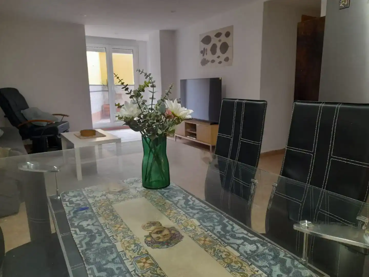 Dining room of Flat for rent in  Valencia Capital  with Air Conditioner