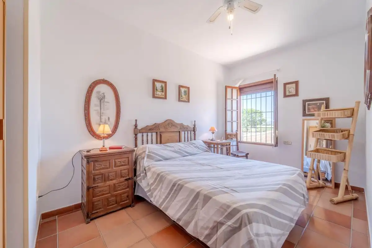 Habitación de Finca rústica en venta en Antequera con Aire acondicionado, Calefacción y Jardín privado