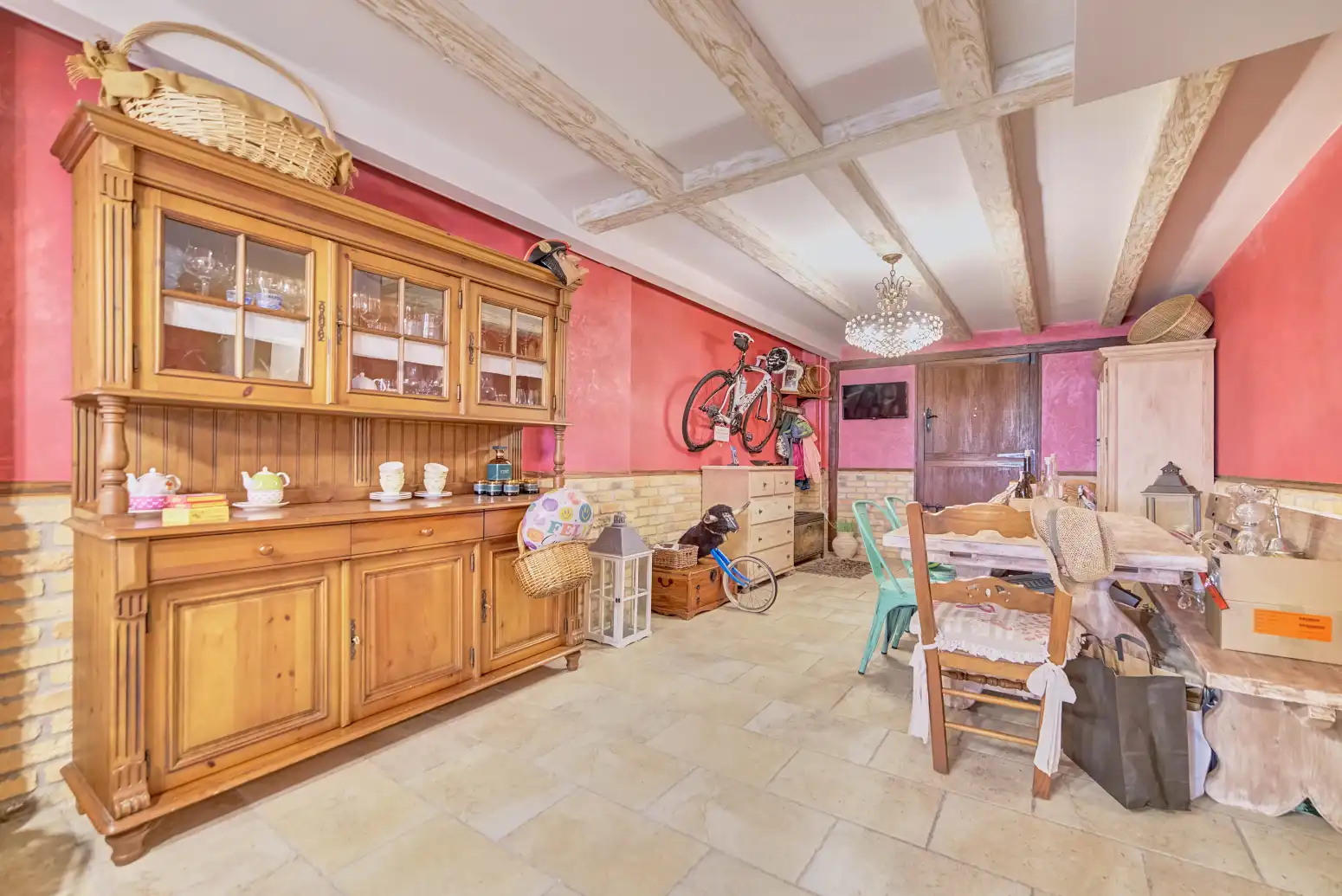 Comedor de Casa o chalet en venta en Orkoien con Calefacción, Parquet y Terraza