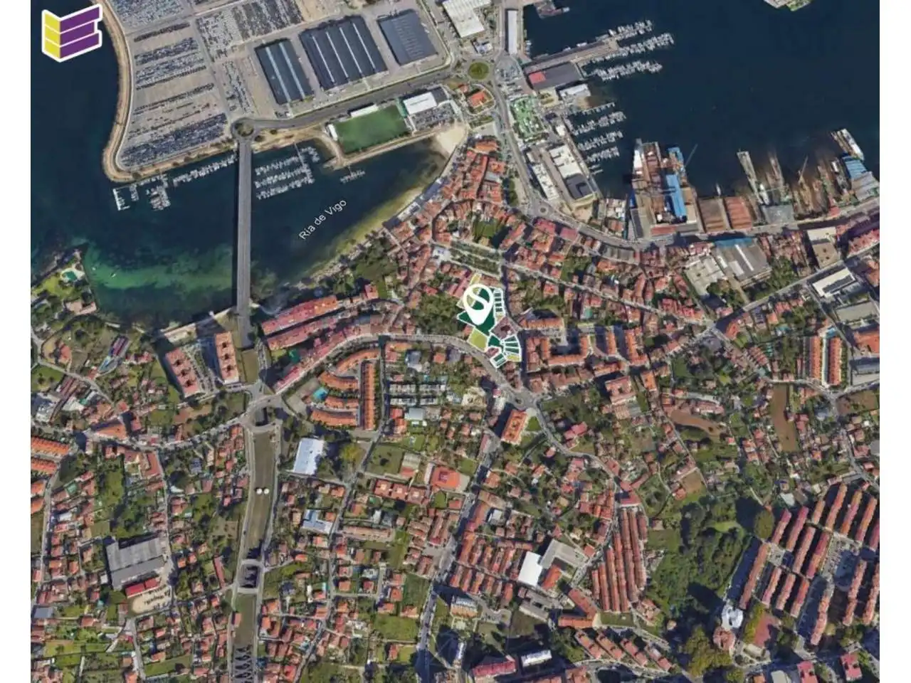 Außenansicht von Grundstücke zum Verkauf in Vigo 