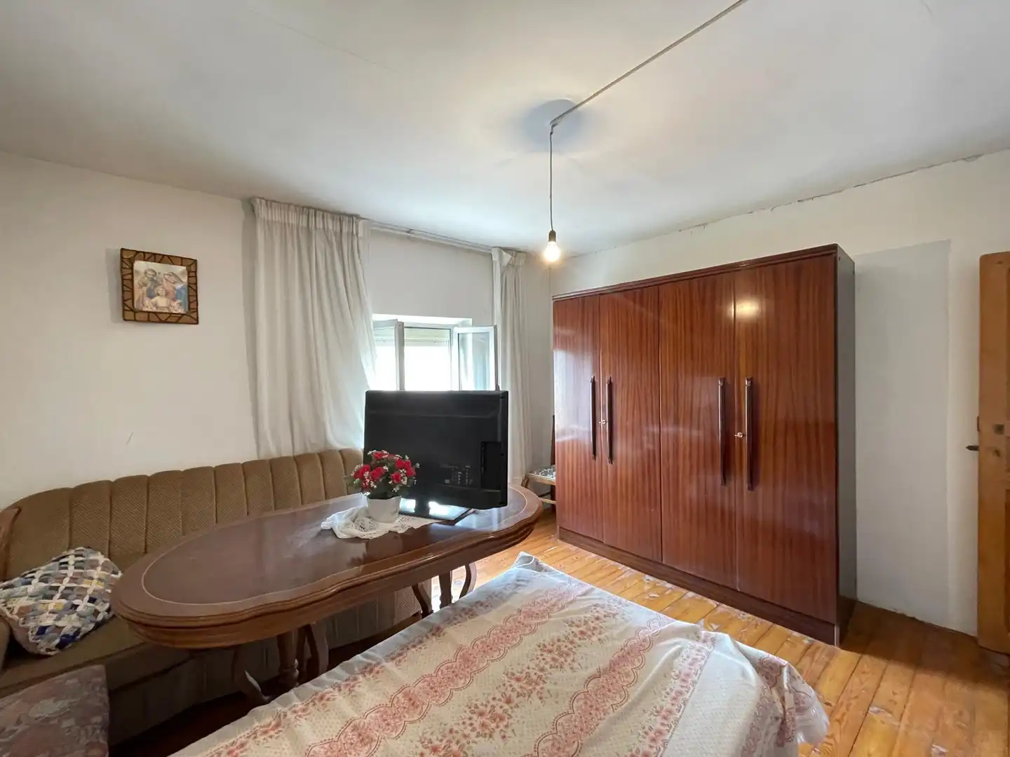 Schlafzimmer von Country house zum Verkauf in Royuela de Río Franco mit Parkett und Abstellraum