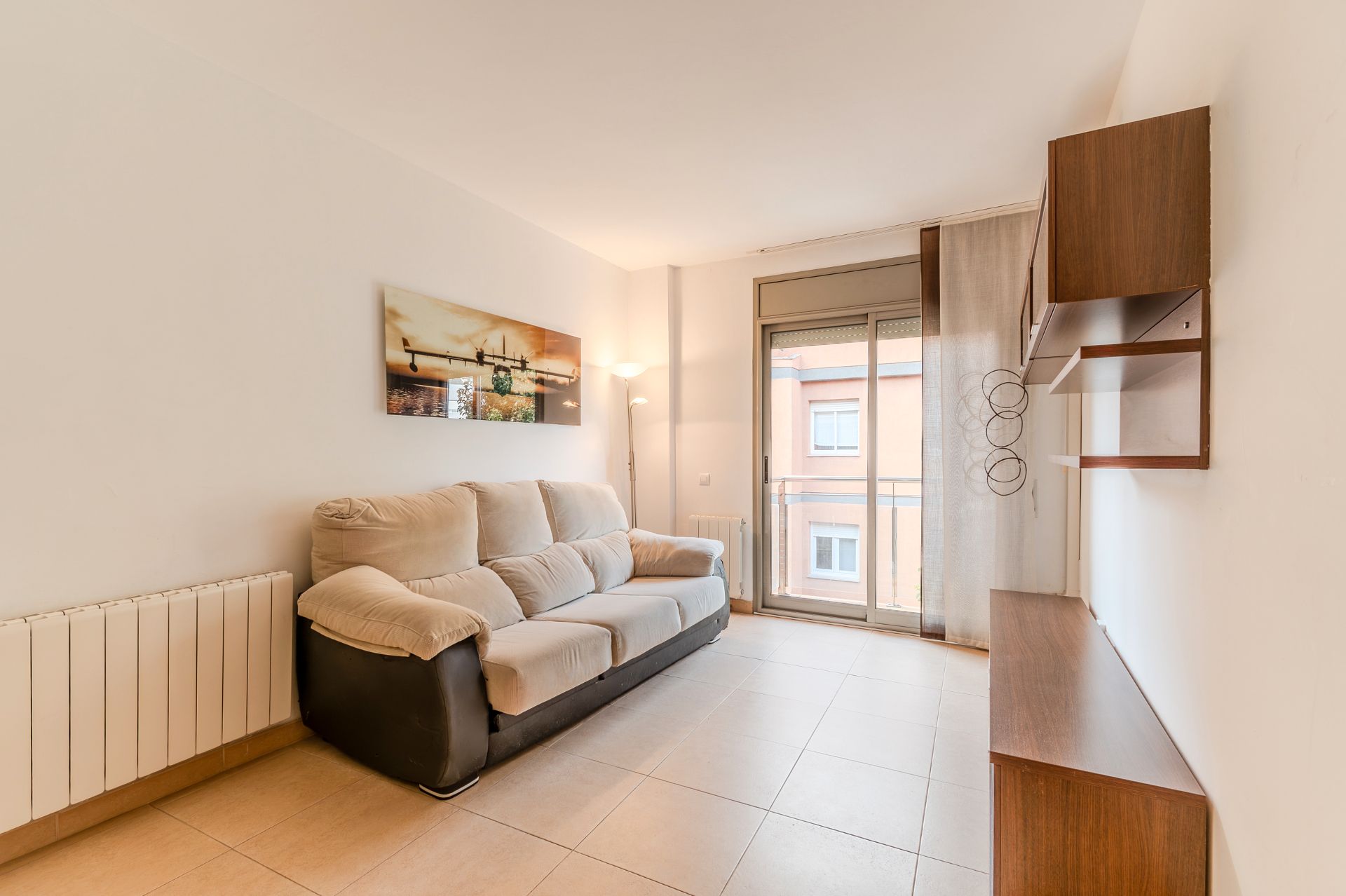 Sala de estar de Ático en venta en Girona Capital con Aire acondicionado, Calefacción y Balcón