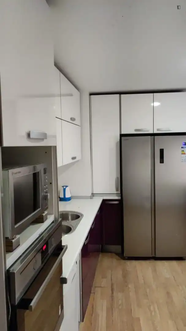 Cocina de Apartamento para compartir en Murcia con Amueblado, Horno y Microondas