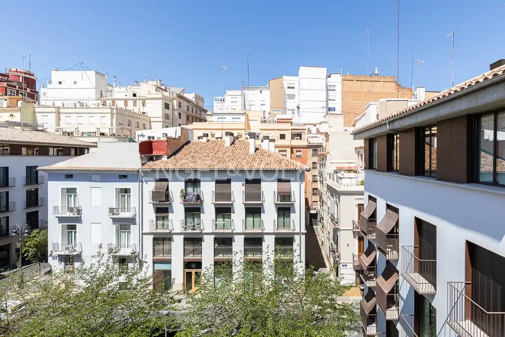 Vista exterior de Pis de lloguer en Valencia amb Aire condicionat, Calefacció i Parquet