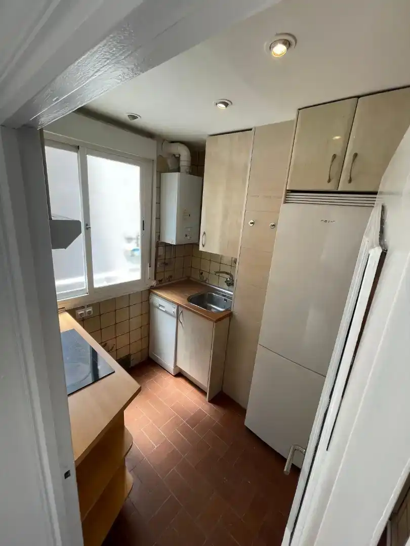 Küche von Wohnung zur Miete in  Madrid Capital mit Klimaanlage