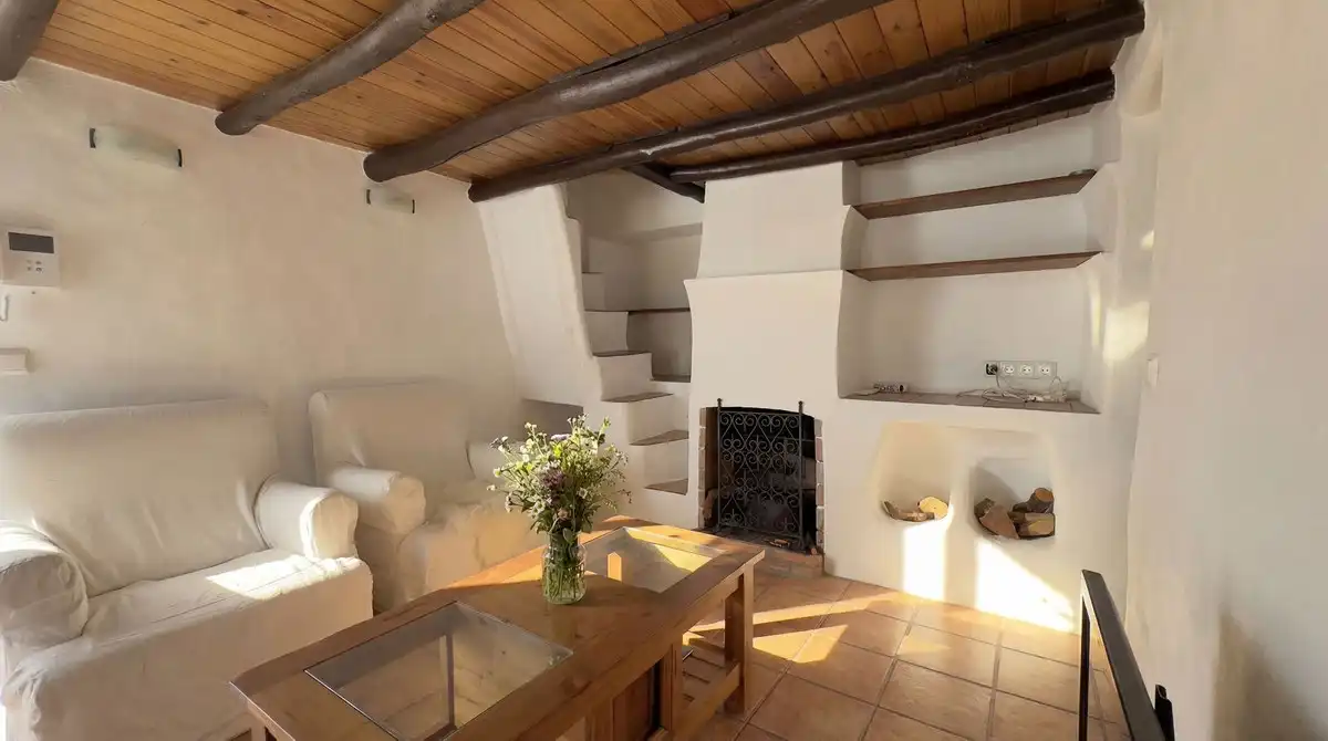 Sala d'estar de Finca rústica en venda en Alhaurín El Grande amb Aire condicionat, Jardí privat i Terrassa