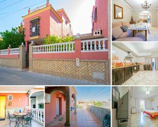 Exterior view of Single-family semi-detached for sale in Alcalá de Guadaira  with Air Conditioner, Private garden and Parquet flooring