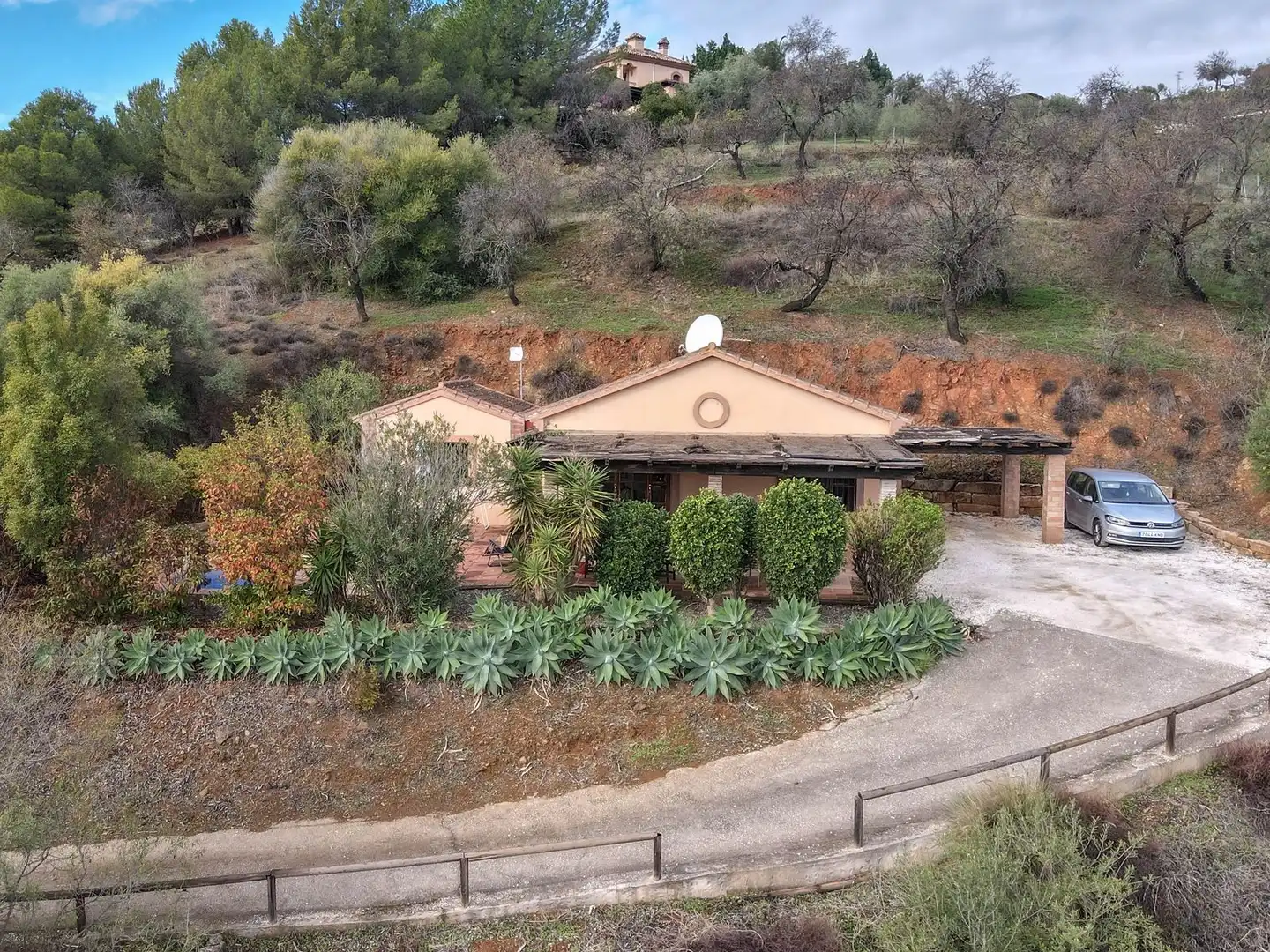 Vista exterior de Casa o chalet en venta en Monda con Aire acondicionado, Jardín privado y Trastero