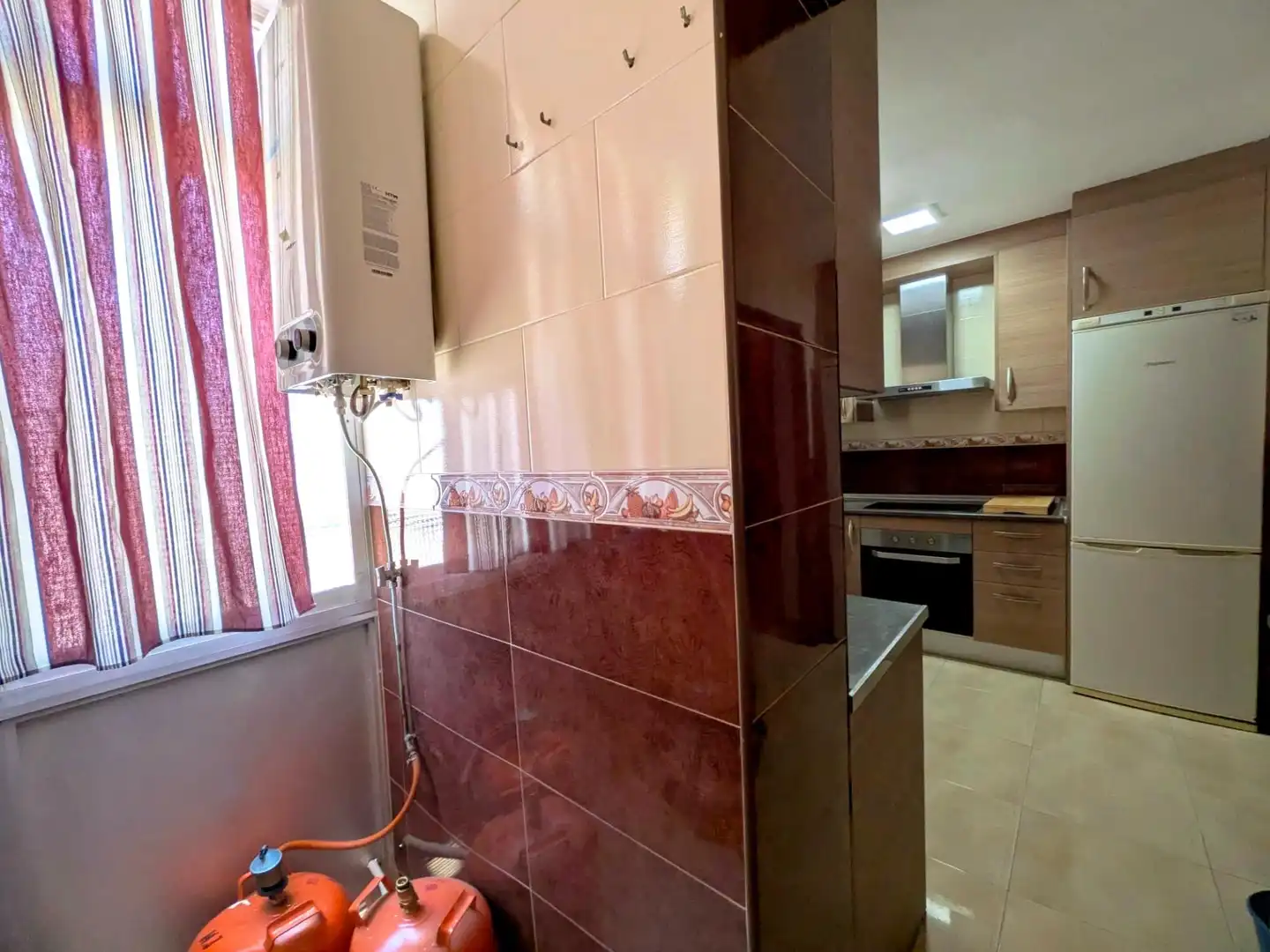 Kitchen of Flat for rent in Mérida  with Air Conditioner and Furnished