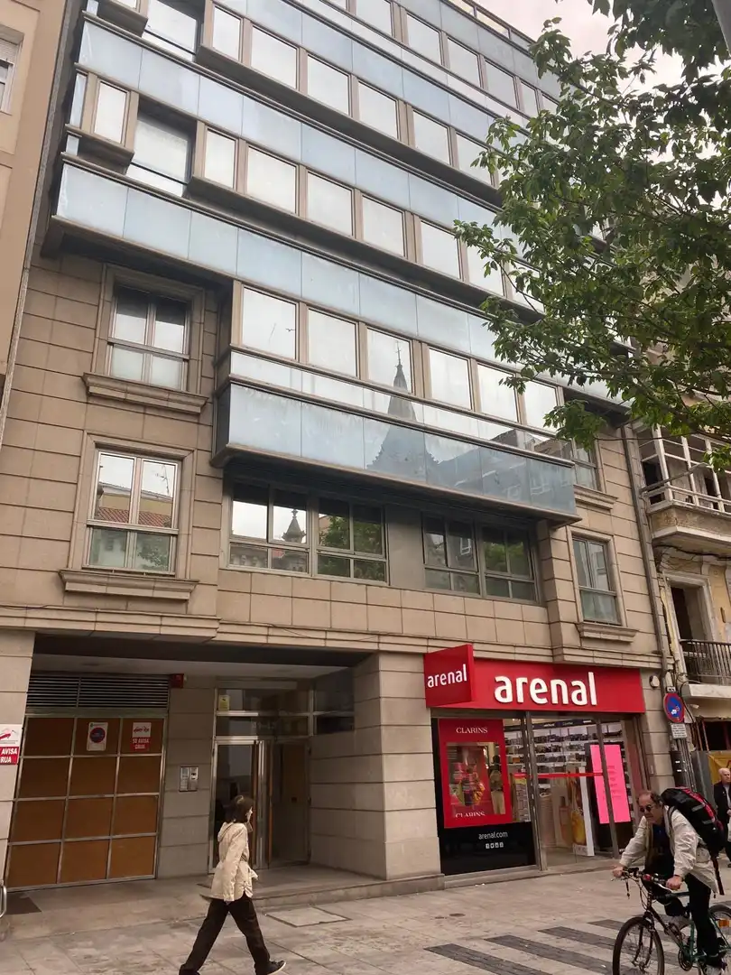 Vista exterior de Piso en venta en A Coruña Capital  con Terraza