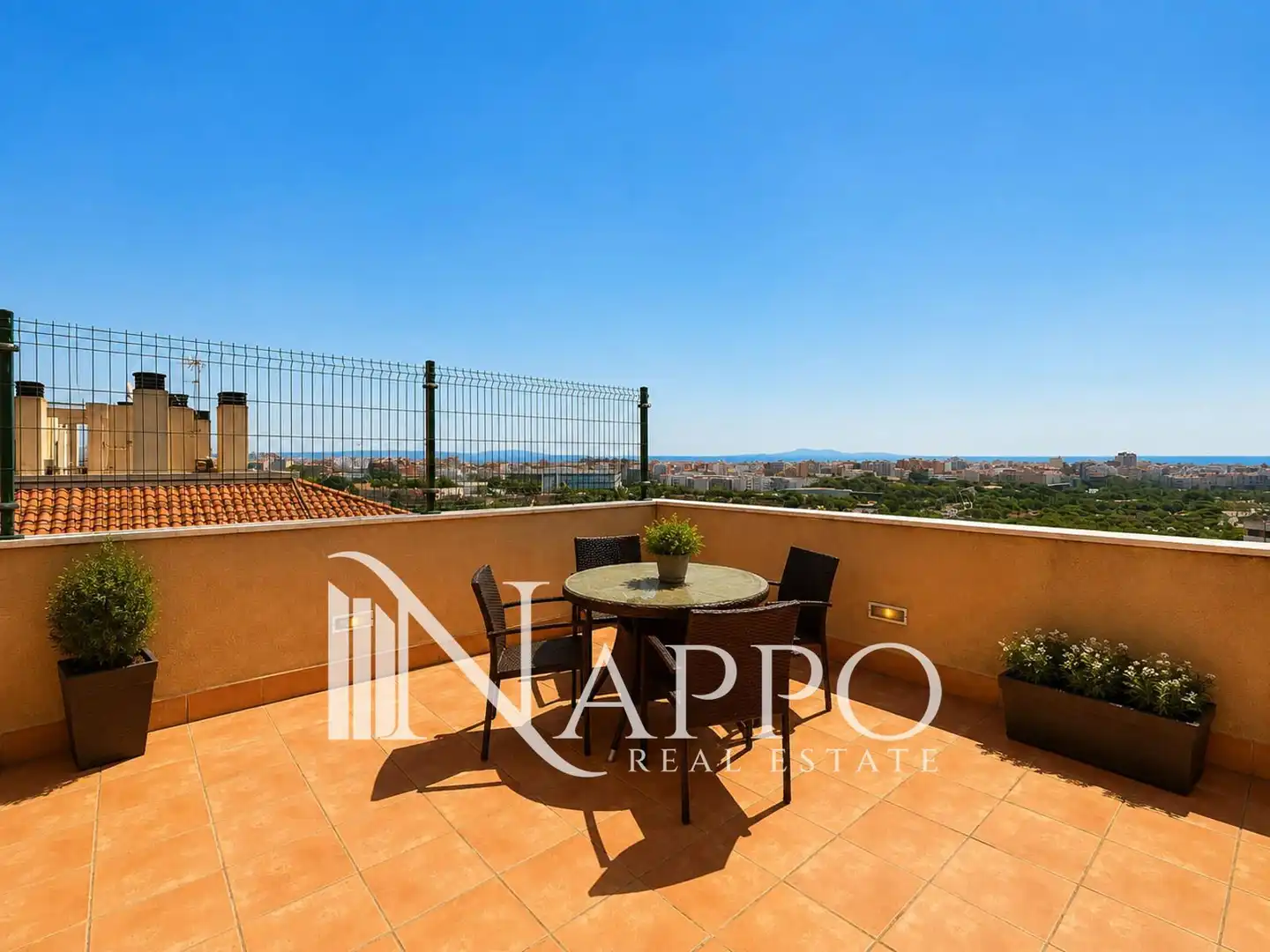 Terrassa de Àtic de lloguer en  Palma de Mallorca amb Aire condicionat, Calefacció i Terrassa