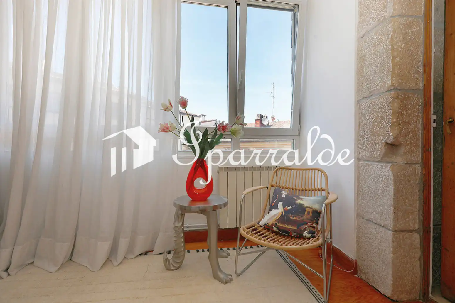 Balcony of Flat for sale in Irun   with Heating