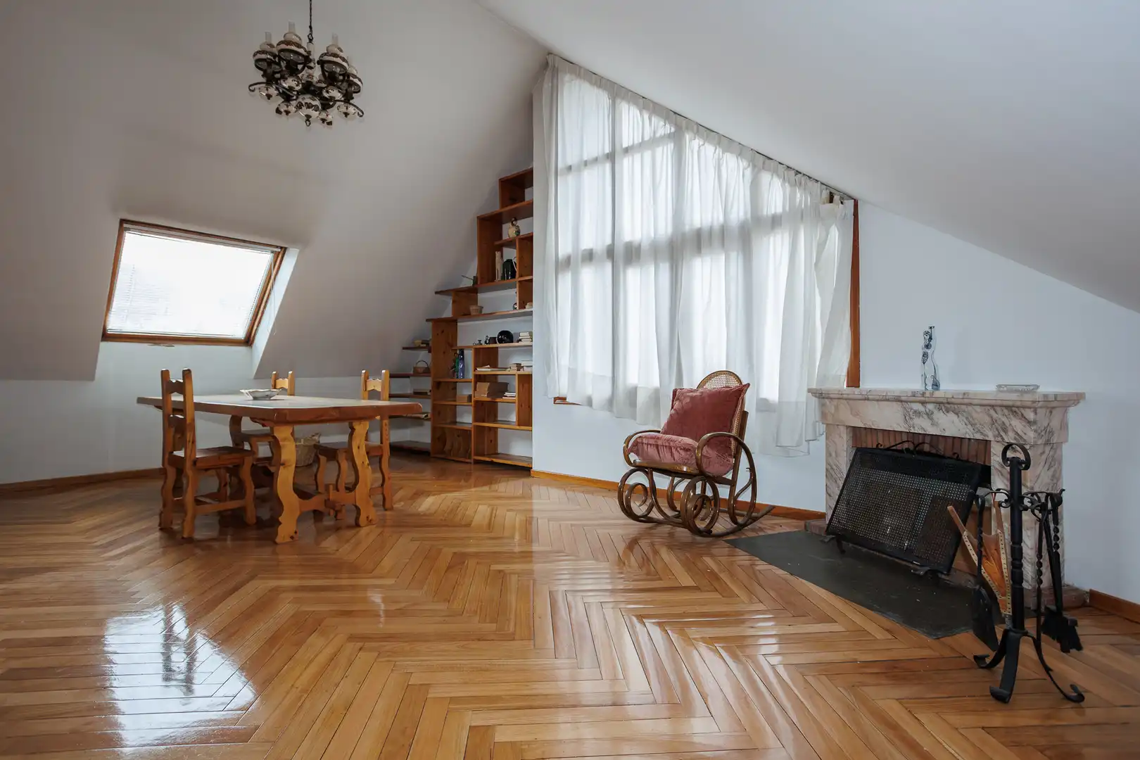 Sala de estar de Finca rústica en venta en O Barco de Valdeorras   con Amueblado