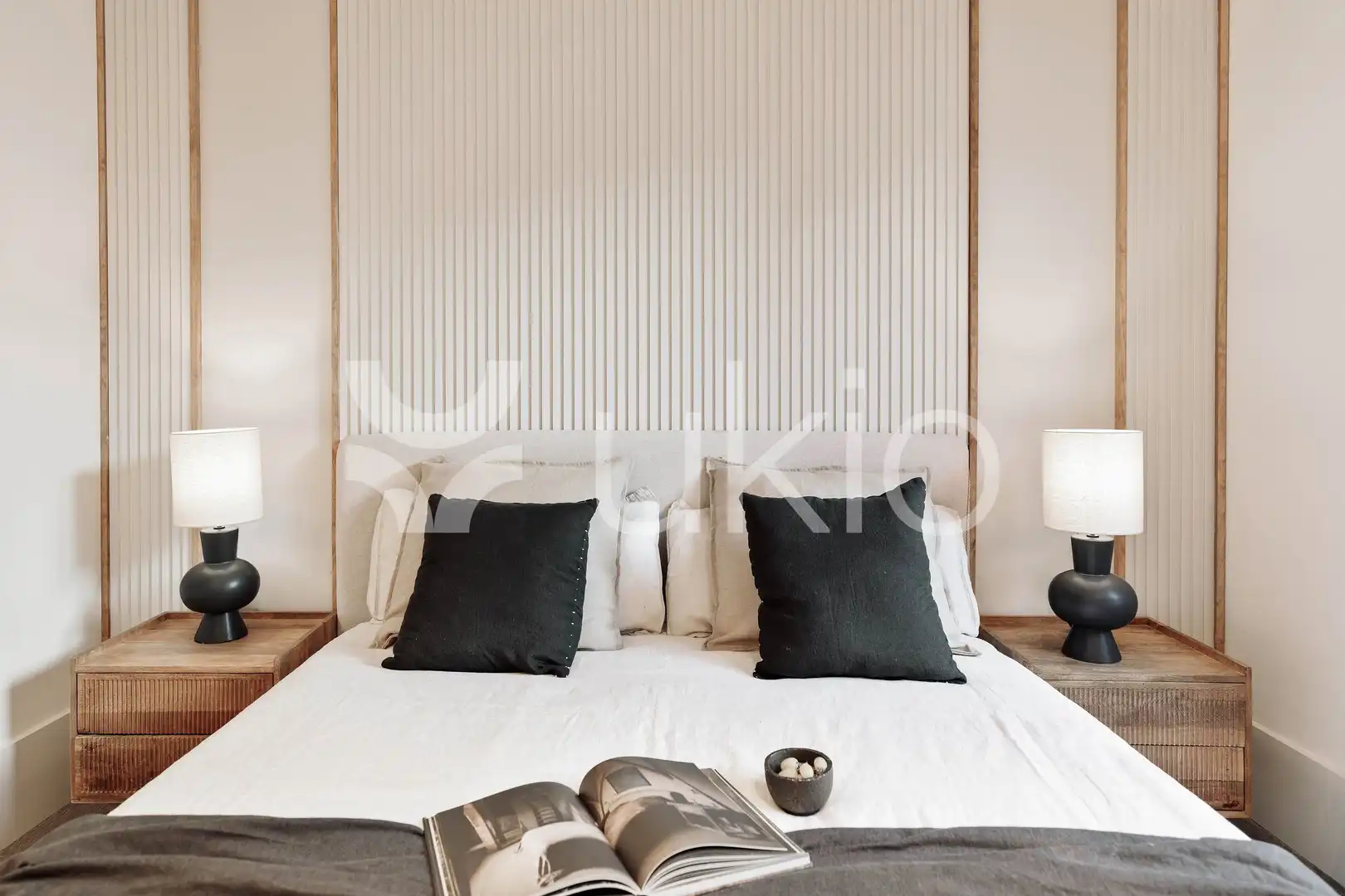 Habitación de Apartamento de alquiler en Barcelona con Aire acondicionado, Calefacción y Amueblado