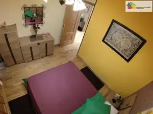 Schlafzimmer von Wohnung zur Miete in León Capital  mit Heizung, Parkett und Terrasse