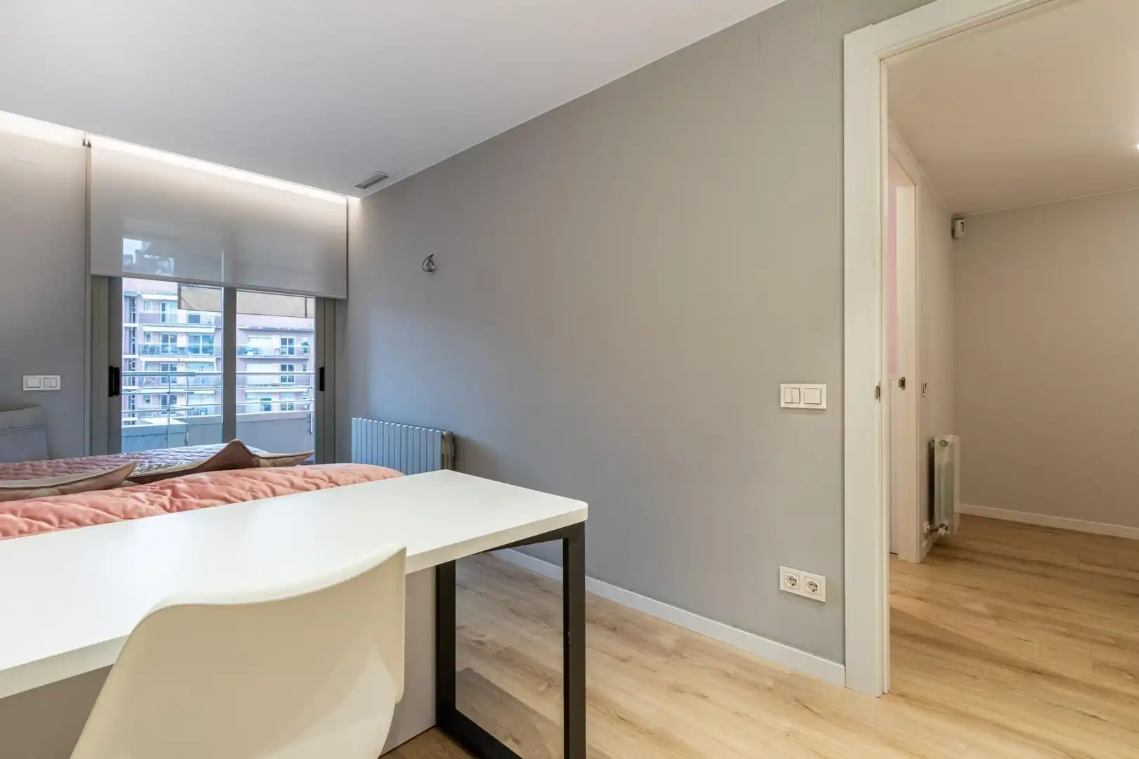 Schlafzimmer von Wohnung zum Verkauf in Manresa mit Heizung, Privatgarten und Parkett