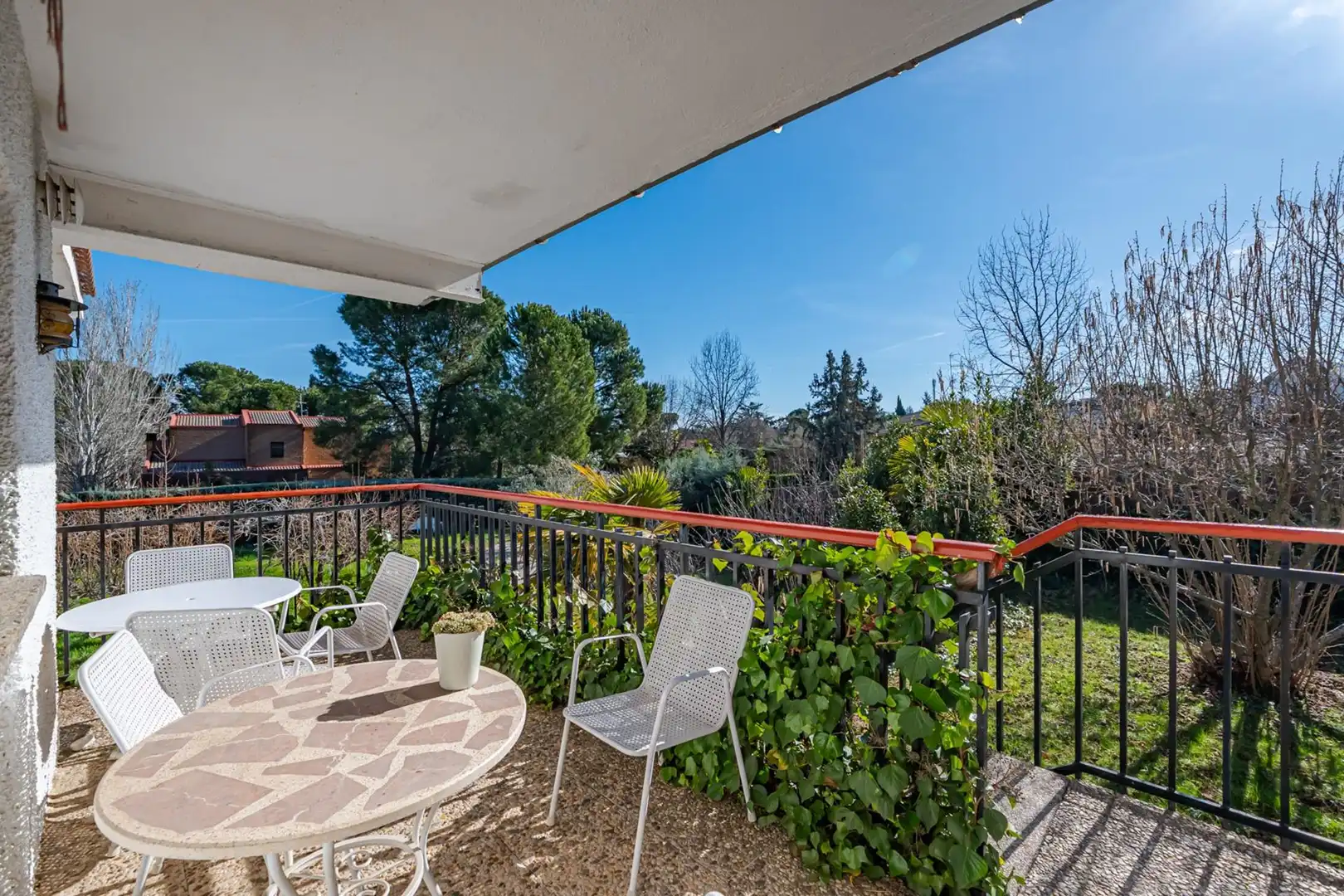Terraza de Casa o chalet en venta en Tres Cantos con Calefacción, Jardín privado y Terraza