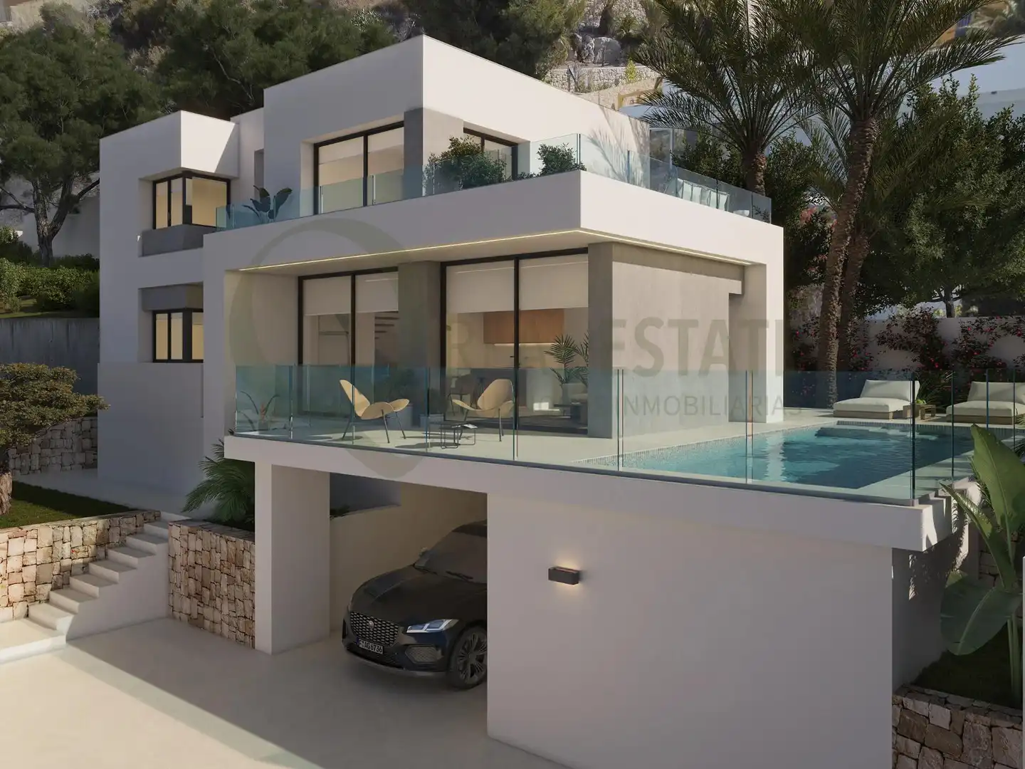 Neubau-Villa mit Balkon zum Verkauf in Calle Magnolias 86, imagen 4