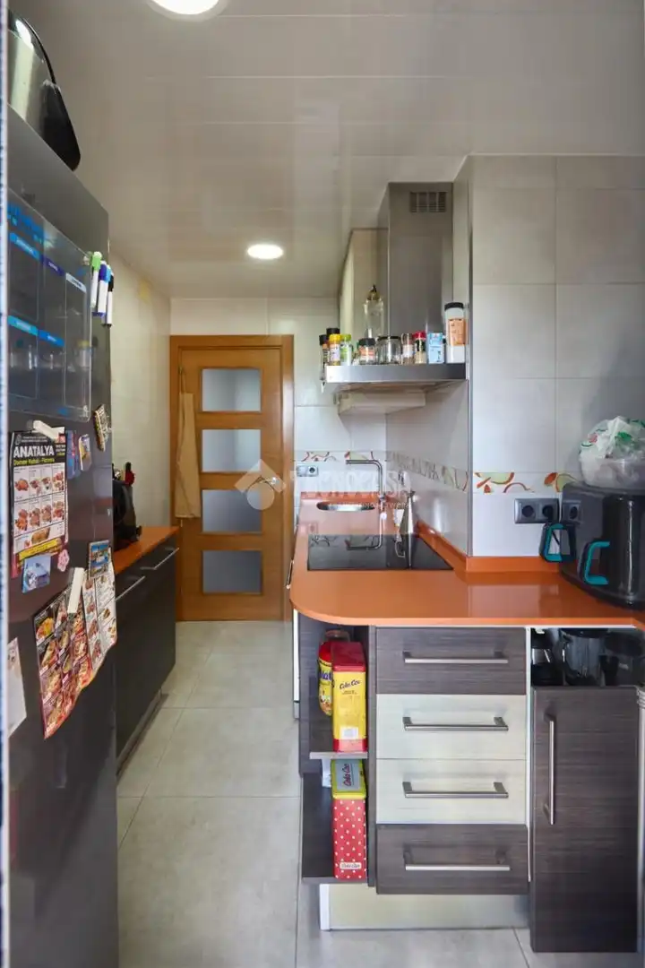 Cocina de Piso en venta en Badalona con Aire acondicionado, Calefacción y Amueblado