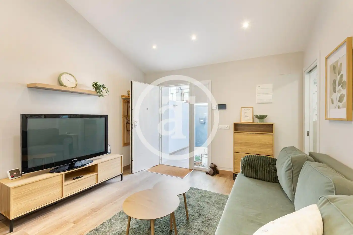 Sala d'estar de Casa o xalet de lloguer en Madrid amb Aire condicionat, Calefacció i Moblat