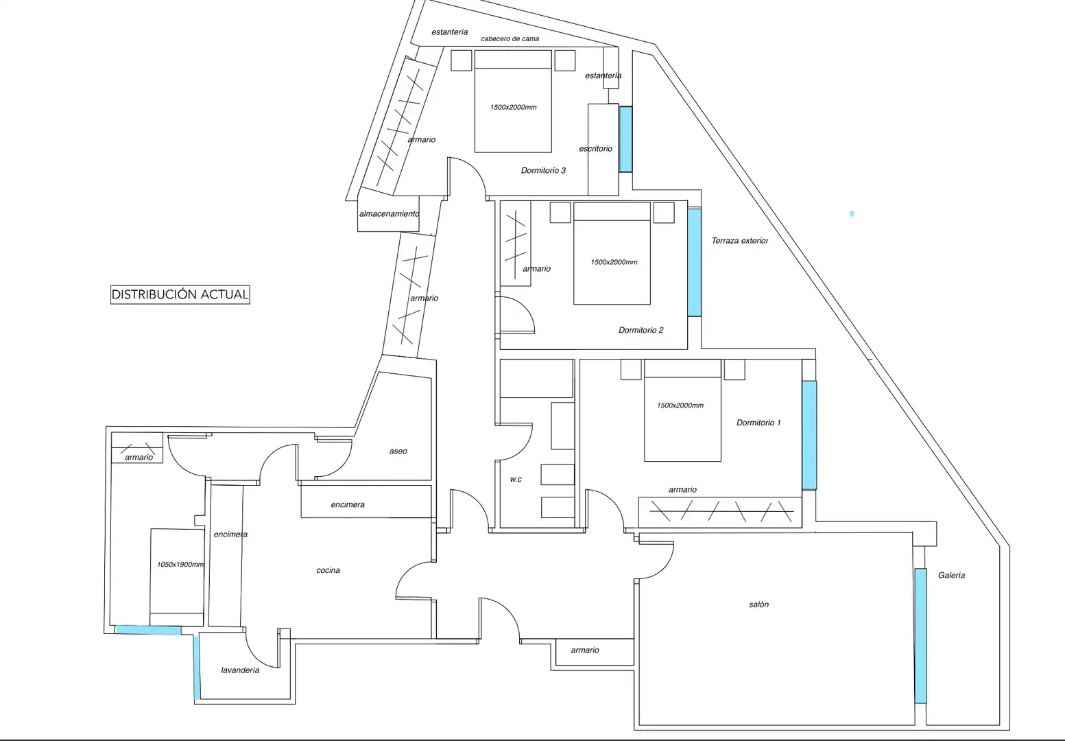 Flat with lift for sale in Rúa Travesía de Vigo, imagen 3