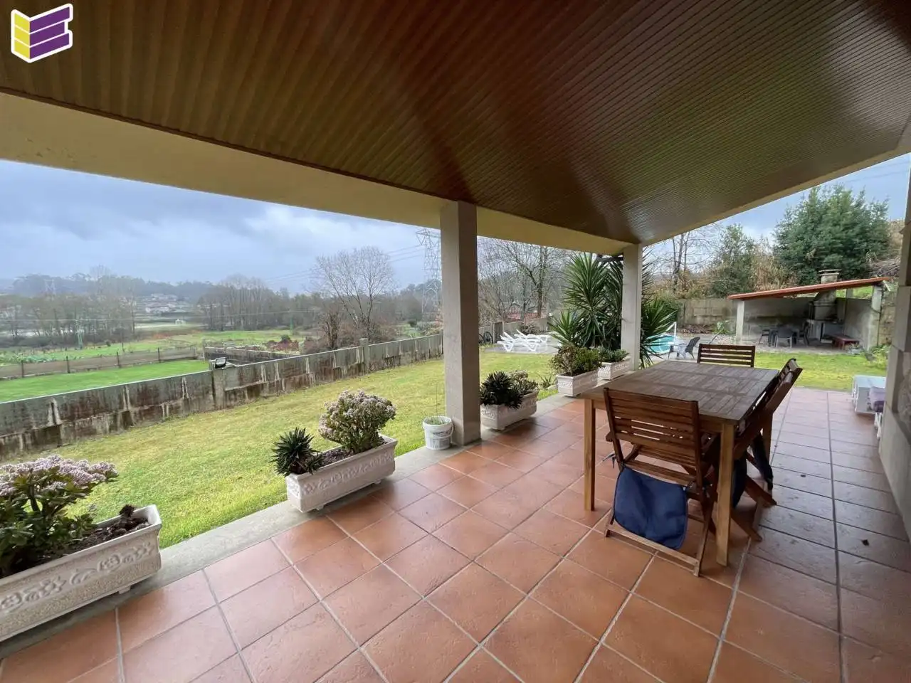 Terraza de Casa o chalet en venta en Salceda de Caselas con Calefacción, Terraza y Piscina