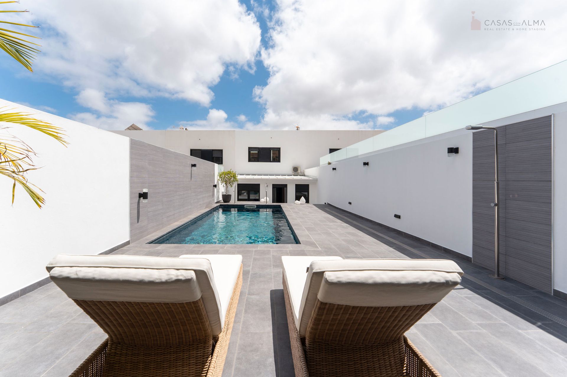 Terrace of Single-family semi-detached for sale in Las Palmas de Gran Canaria  with Air Conditioner, Private garden and Terrace