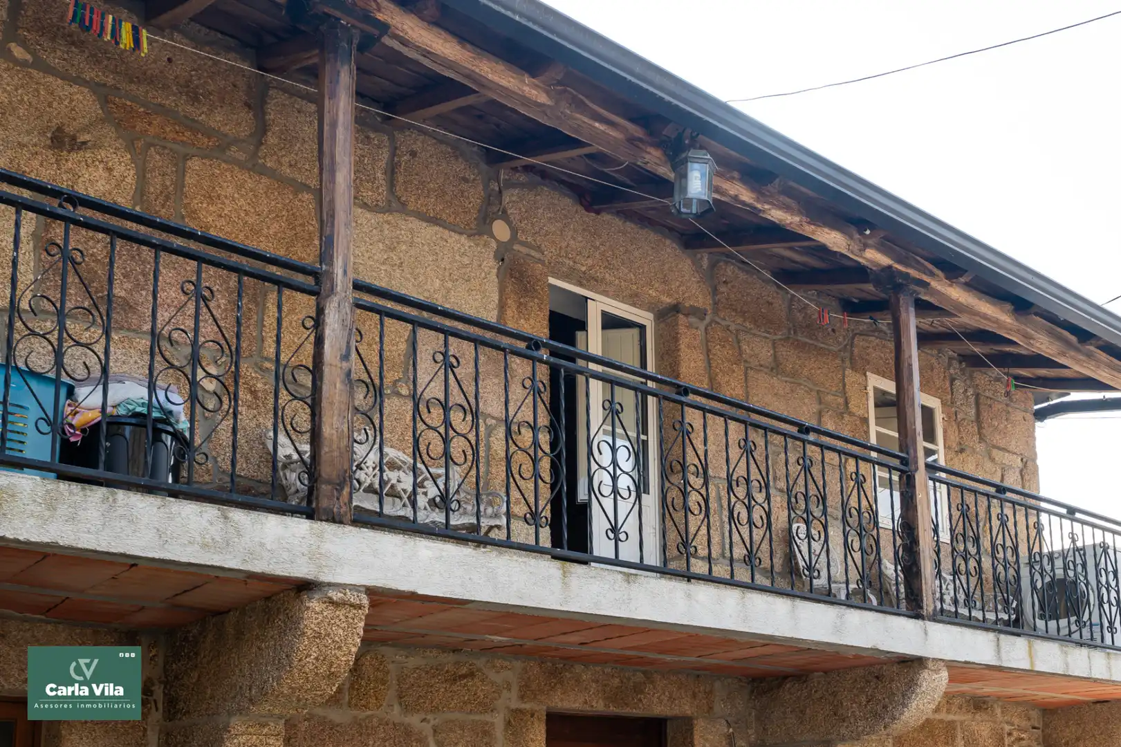 Terraza de Finca rústica en venta en O Corgo   con Calefacción, Jardín privado y Parquet