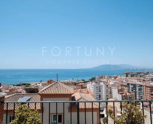 Vista exterior de Casa o xalet en venda en Málaga Capital amb Aire condicionat, Terrassa i Piscina