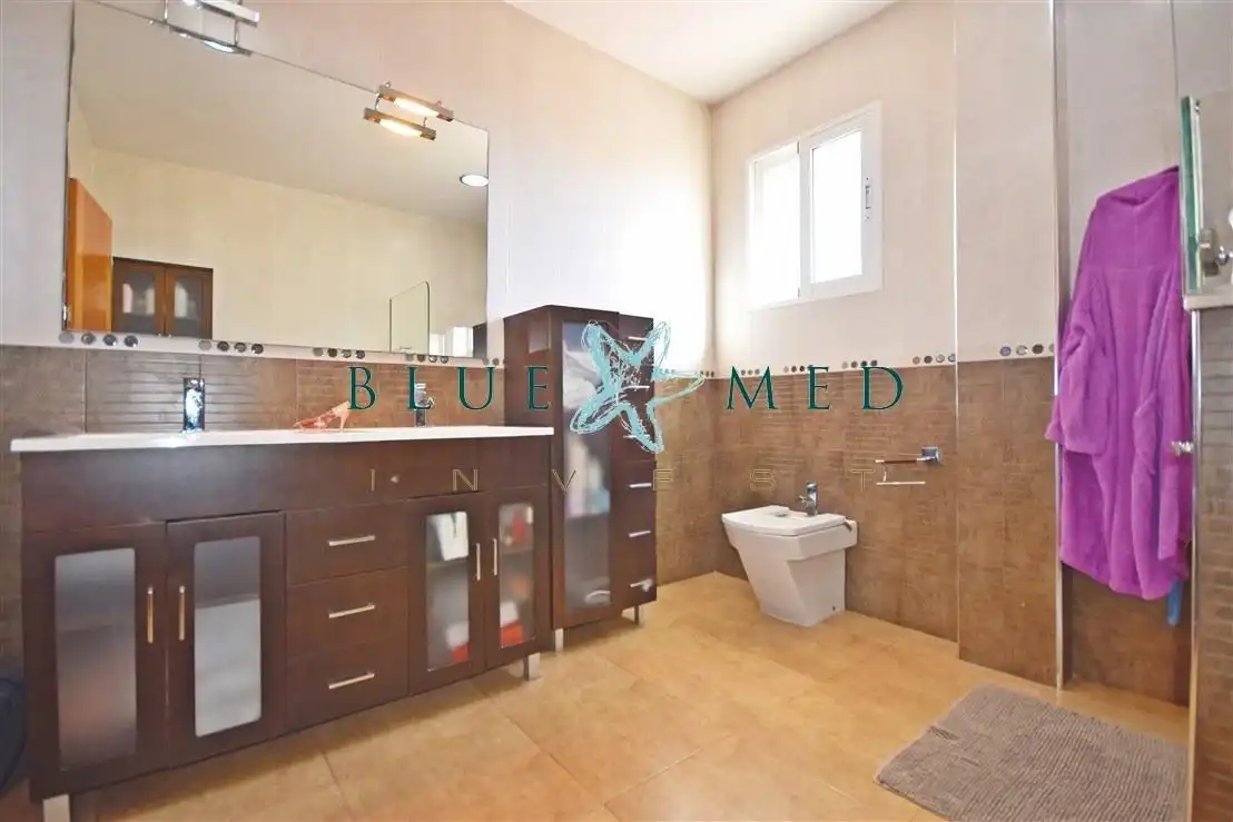 Baño de Casa o chalet en venta en Mazarrón con Aire acondicionado, Calefacción y Terraza