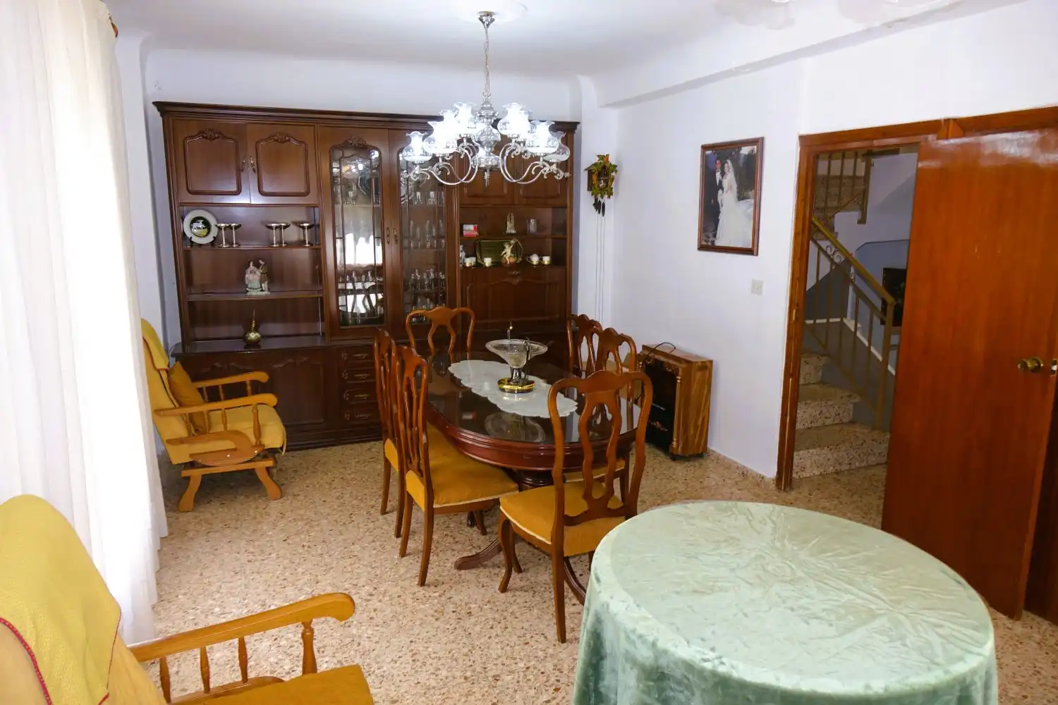 Menjador de Casa o xalet en venda en Lanjarón amb Terrassa i Balcó
