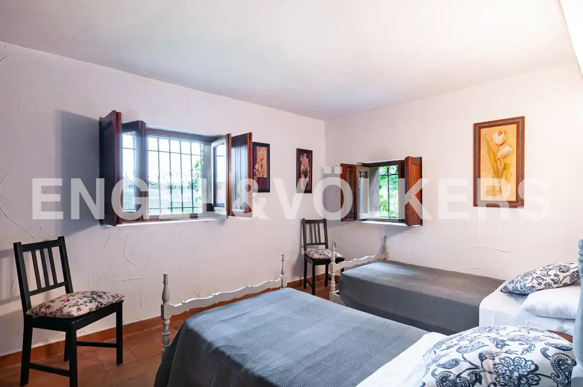 Schlafzimmer von Haus oder Chalet zum Verkauf in Villaviciosa mit Heizung, Privatgarten und Parkett