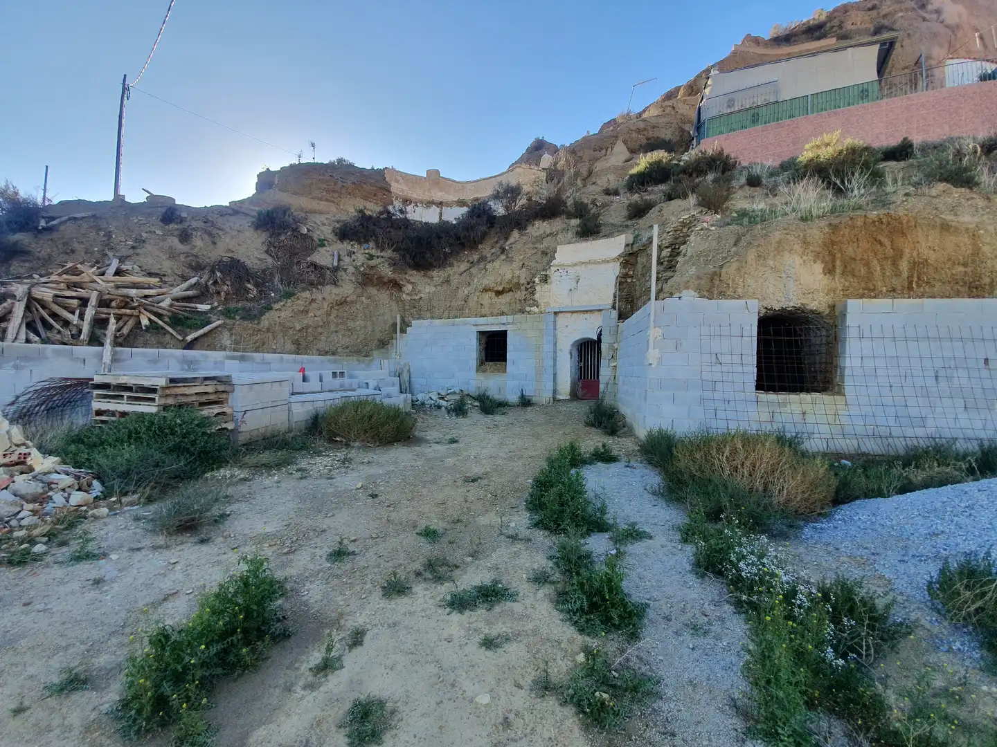 Vista exterior de Casa o xalet en venda en Guadix