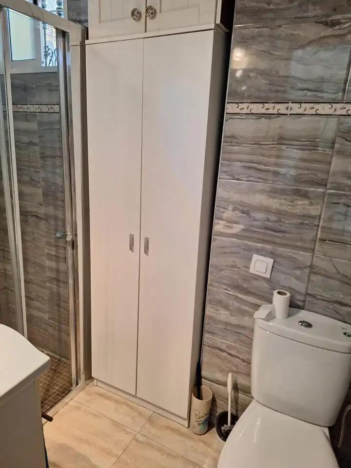 Baño de Casa o chalet en venta en Alcalá de Guadaira con Aire acondicionado, Jardín privado y Terraza