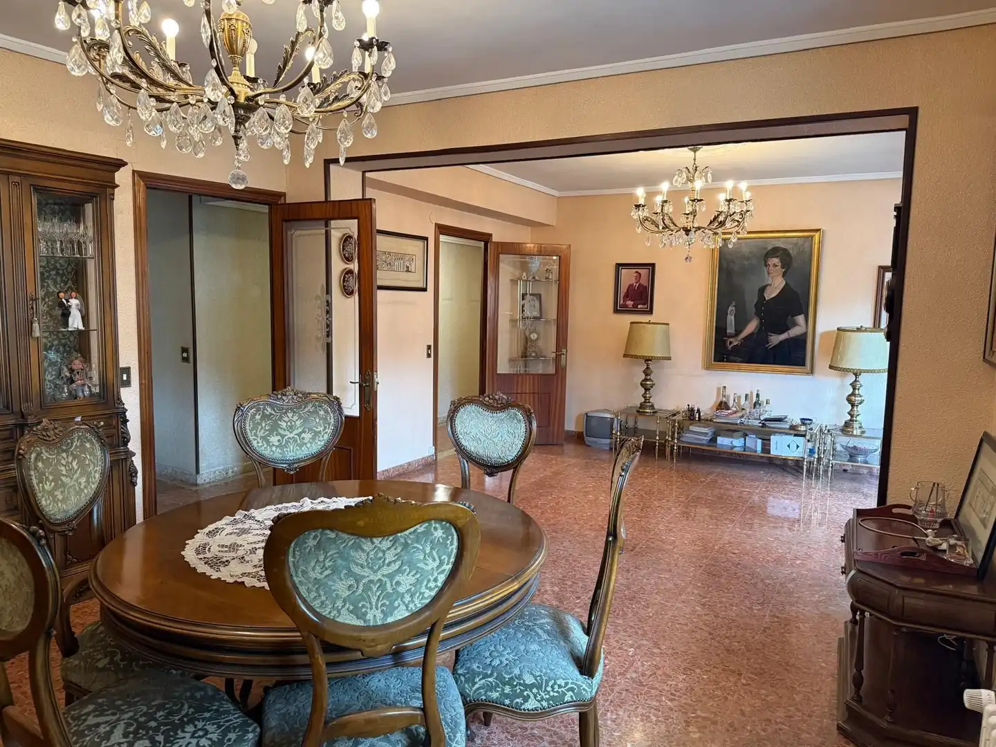 Dining room of Flat for sale in Valladolid  with Heating, Terrace and Storage room