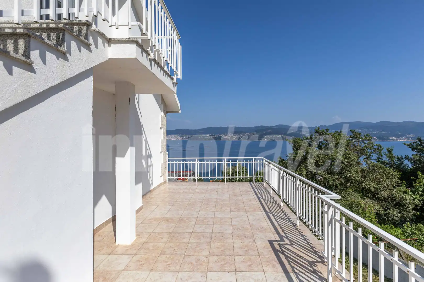 Terraza de Casa o chalet en venta en Sanxenxo con Calefacción, Jardín privado y Terraza