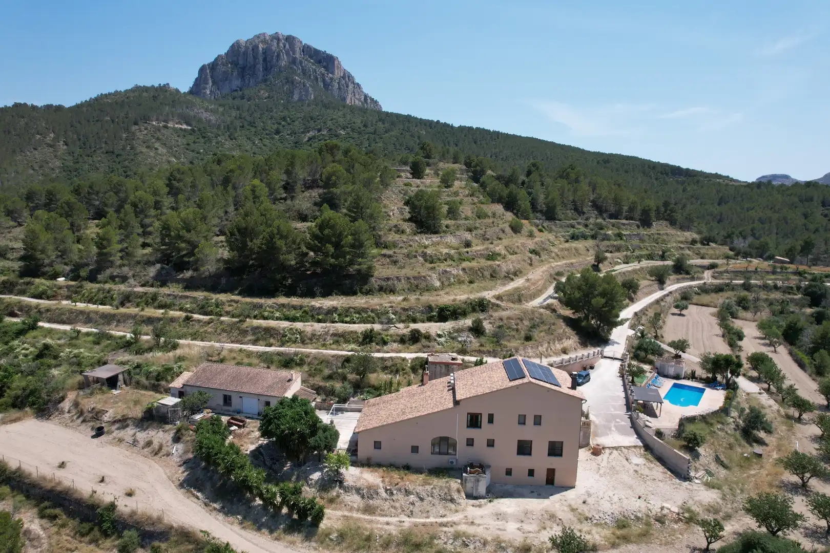 Casa rústica amb jardí en venda a Benissa pueblo, imagen 2