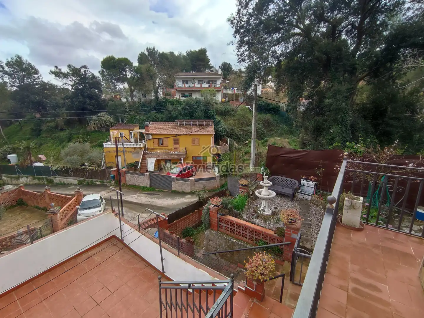 Jardí de Casa o xalet en venda en Vacarisses amb Calefacció, Jardí privat i Terrassa