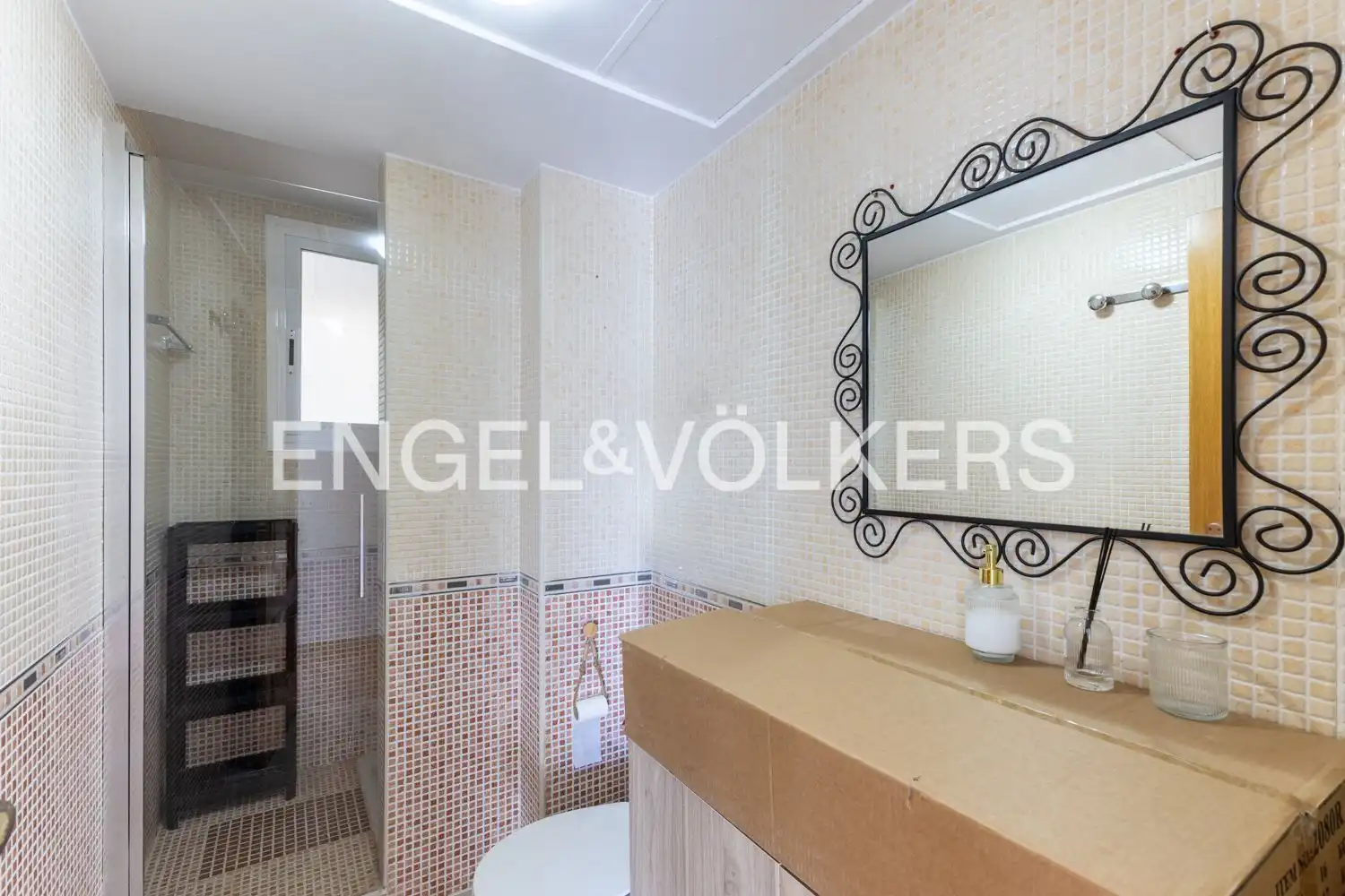 Bathroom of Flat for rent in Dénia  with Air Conditioner, Heating and Swimming Pool
