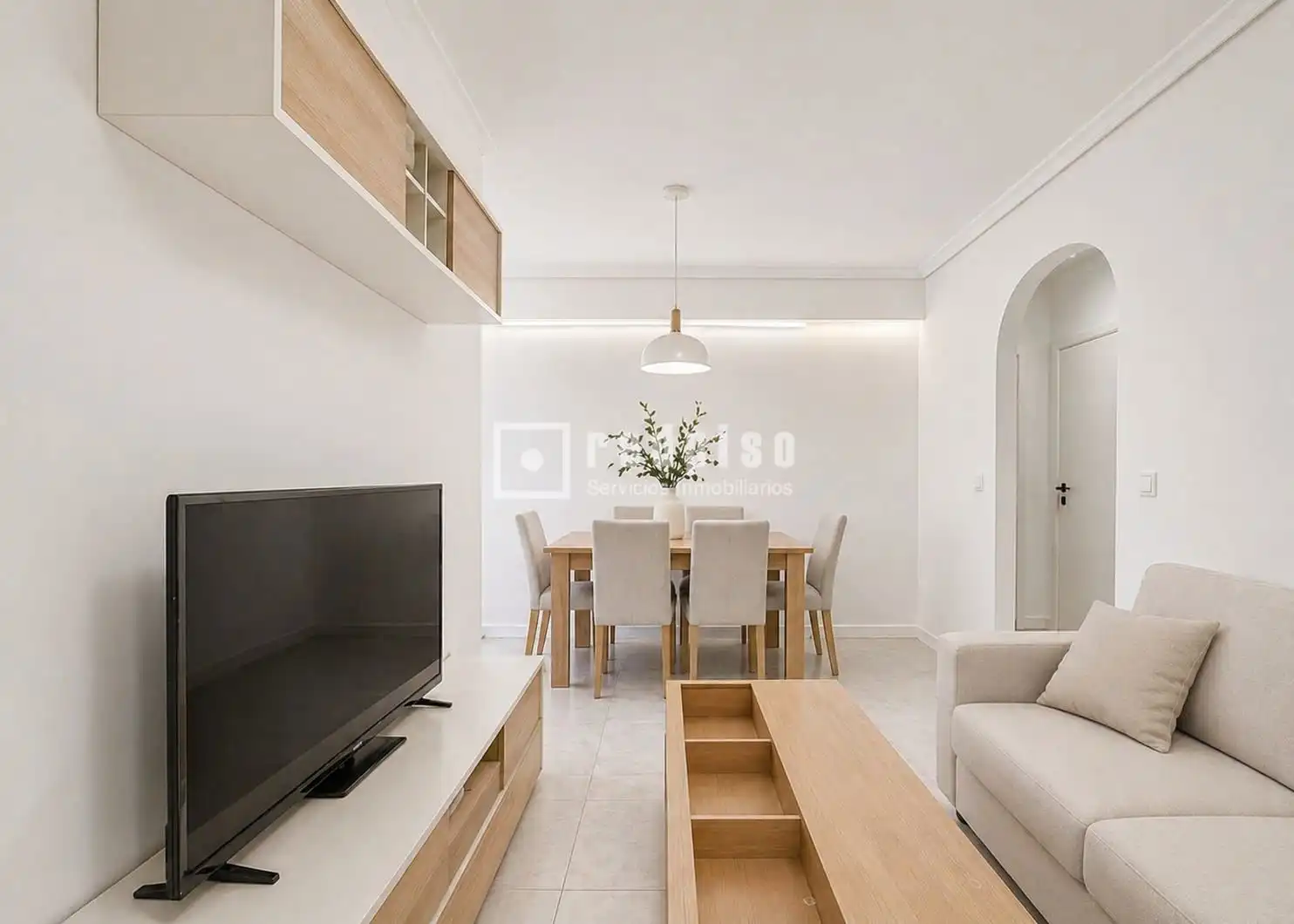 Living room of Flat for sale in Alcalá de Henares  with Heating, Terrace and Storage room