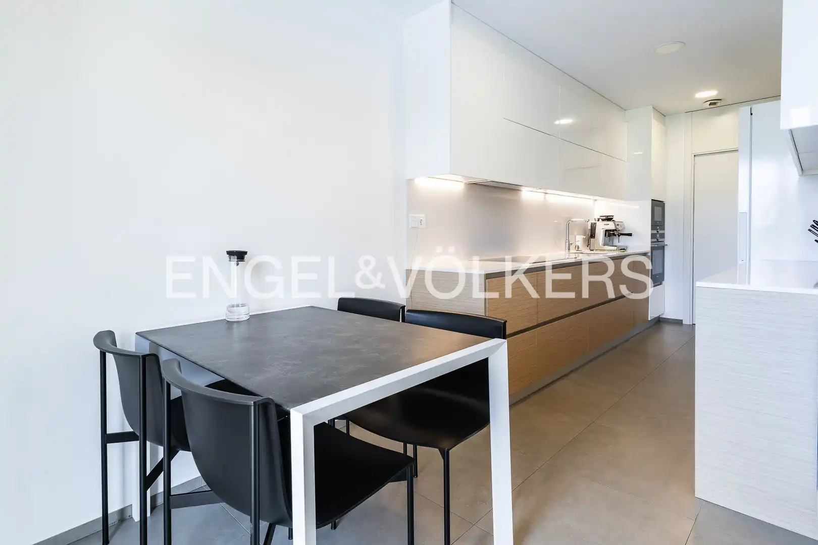 Cocina de Piso de alquiler en Barcelona con Aire acondicionado, Calefacción y Parquet